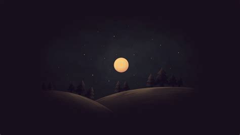 1360x768 Resolution My Simple Night Desktop Laptop HD Wallpaper ...