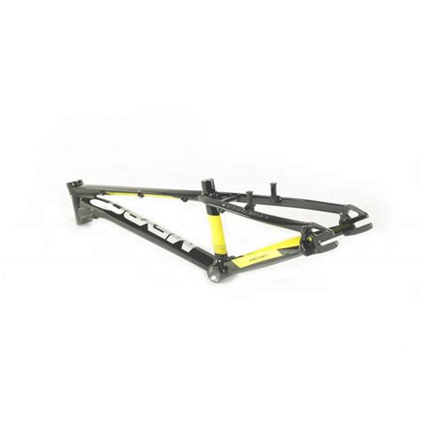 Meybo Holeshot Alloy BMX Race Frame-Black/Yellow/Grey at J&R Bicycles – J&R Bicycles, Inc.