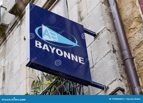 Aviron Bayonnais Logo and Text Sign Front of Store French Sports Club Rugby Pro Shop Editorial ...