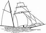 Sailing Ship coloring Page  ColouringPages sketch template