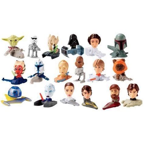 2008 Mcdonalds Star Wars Clone Wars (Complete Set of 18 Collectable ...