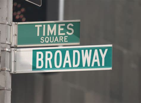 Broadway | Manhattan times square, Street signs, Map of new york