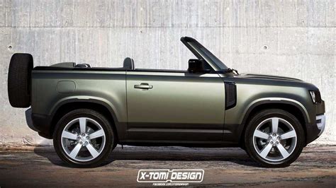 New Defender Rendered As A Commanding Convertible