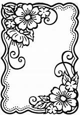 9000 Colouring Pages Of Flower Borders For Free  Hot Coloring sketch template