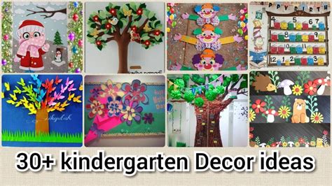 30+ Kindergarten decorations ideas || creative Kindergarten school decorations | - YouTube