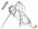 Gallant Golf Coloring Pages  Clubs Course 30 Free Golfers sketch template