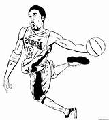 Free NBA Coloring Page Download And Print  sketch template