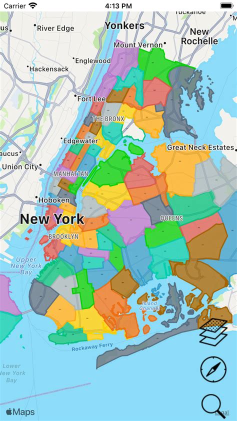 iPhone 용 NYC Precinct Map - 다운로드