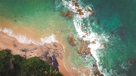 Aerial Photography of Beach · Free Stock Photo