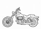 Free Printable Motorcycle Coloring Pages For Kids sketch template
