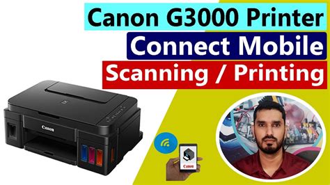 Canon G3000 Printer Mobile Printing & Scanning II Canon G3000 Wifi ...