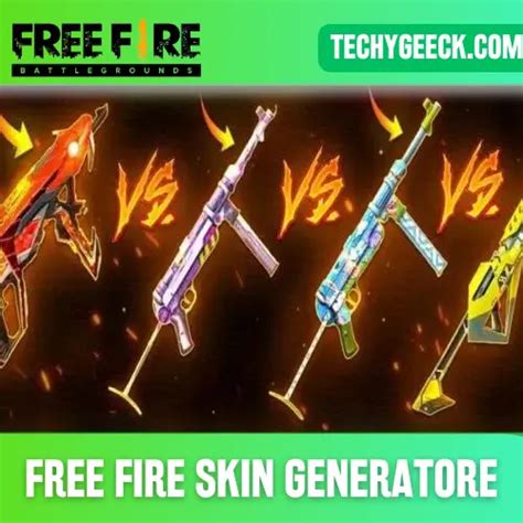 Free Fire Skin Generator: Get Free Unlimited Skins (Latest Updated 2023) - TechyGeeck.com