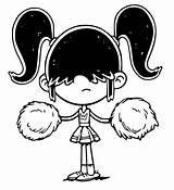 Lucy Loud Cheerleader coloring Page  Download Print Or Color Online sketch template