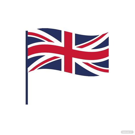 Flying UK Flag Clipart in Illustrator, SVG, JPG, EPS, PNG - Download | Template.net