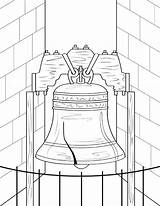 Coloring Page Of Liberty Bell  Free Printable Templates sketch template