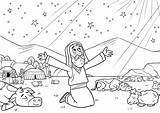 Abraham Bible Story Coloring Pages sketch template