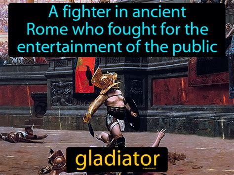 Gladiator Definition & Image | GameSmartz