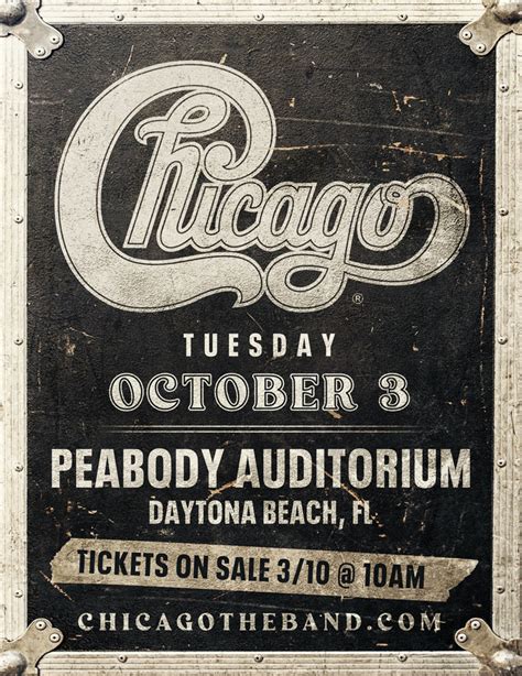 Chicago at Peabody Auditorium – Chicago