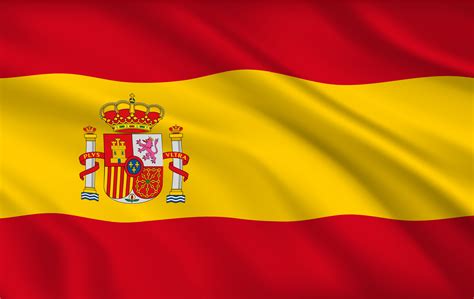 Spanish flag, Spain country national identity 23543144 Vector Art at ...