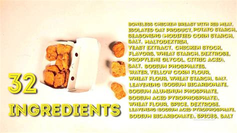 Chicken Nuggets Ingredients List - Chicken Choices