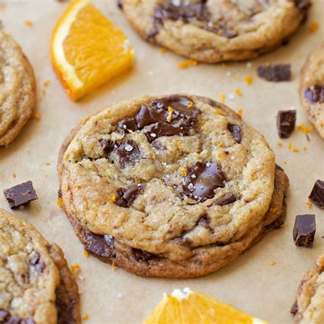 Orange Dark Chocolate Chunk Cookies - Life Made Simple