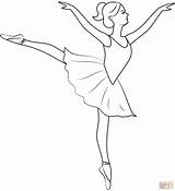 Dibujo De Bailarina Para colorear  Dibujos Imprimir Gratis sketch template