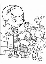 Doc Mcstuffins Stuffy Coloring Pages sketch template