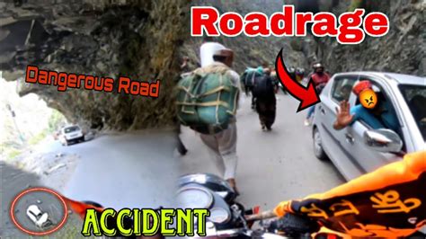 Roadrage with Car Driver 😡// Yeh kya ho gya edr jate hua 😥 // Car Accident // Day -3 - YouTube