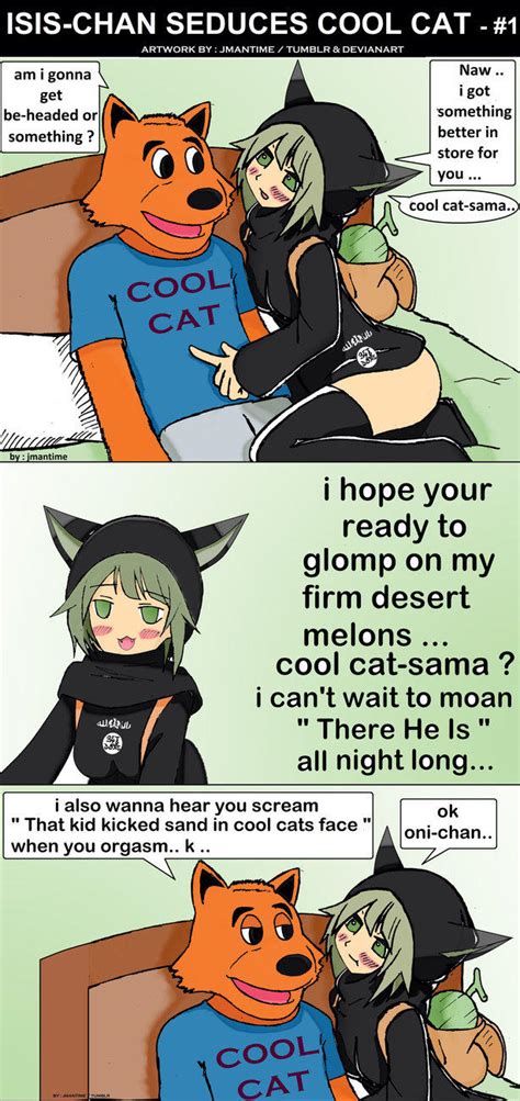 ISIS-Chan x Cool Cat | Cool Cat Saves the Kids | Know Your Meme