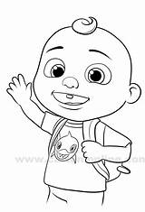 Cocomelon Coloring Pages Yoyo Page  Vrogueco sketch template