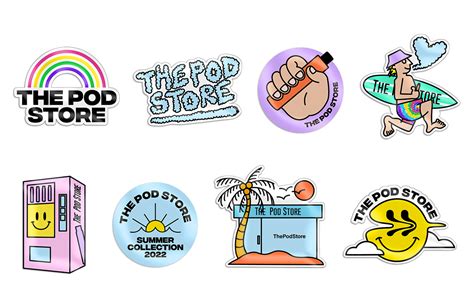 Merch The Pod Store on Behance