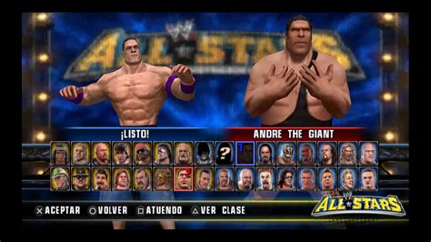 WWE ALL STARS PSP SAVEDATA 100% GAMEPLAY - YouTube