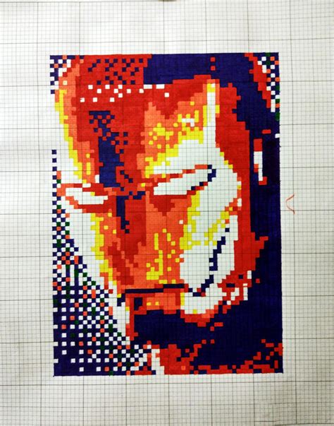 Ironman Pixel Art by Saeed2898 on DeviantArt
