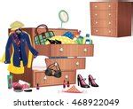 Free Image of Wooden chest of drawers with open drawer | Freebie.Photography