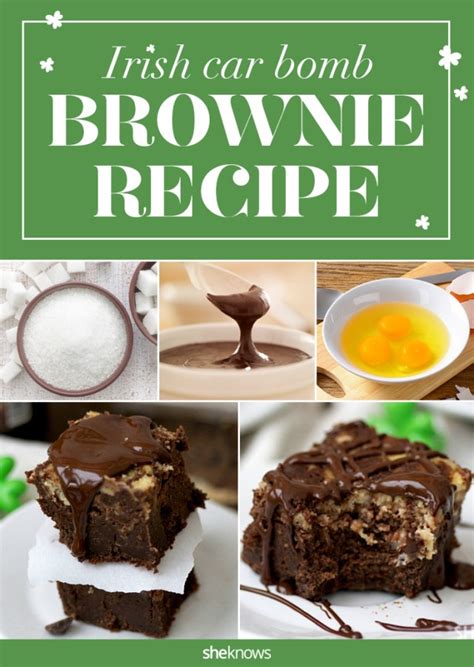 Irish car bomb brownies let you indulge without risking a hangover