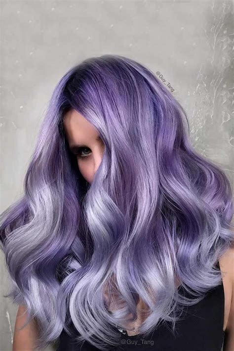 11 Pastel Purple Hair You'll Want to Wear | Pastel purple hair, Lavender hair colors, Blonde ...