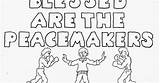 Coloring Pages For Kids By Mr Adron Blessed Are The Peacemakers Free  sketch template