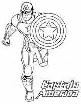 Captain America Coloring Pages Free Download  Educative Printable sketch template