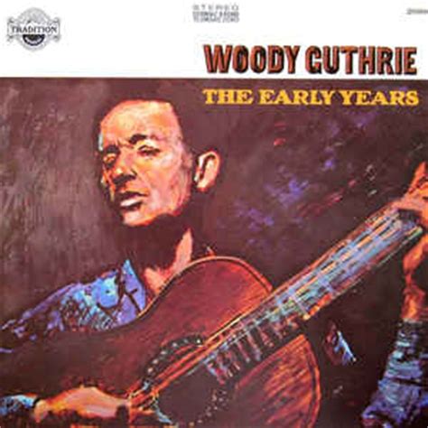 Woody Guthrie Vinyl Record Albums