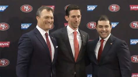 San Francisco 49ers introduce new head coach, GM during press conference - ABC7 San Francisco