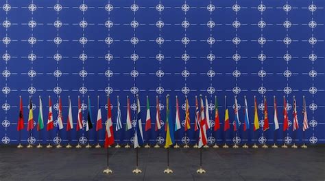 Premium Photo | Nato member countries flags flags of nato members nato ...