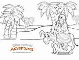 Balaam And Donkey Coloring Page Pages sketch template