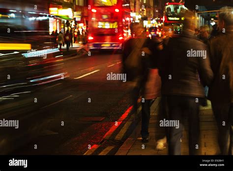 nightlife in London City Stock Photo - Alamy