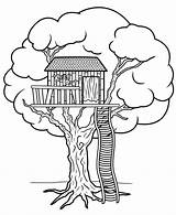 Treehouse Coloring Pages Free Printable Page  Vrogueco sketch template