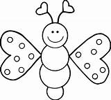 Butterfly Coloring Pages  Free Download On ClipArtMag sketch template