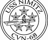 ArtStation  USS NIMITZ CVN 68 AIRCRAFT CARRIER US NAVY PATCH VECTOR sketch template