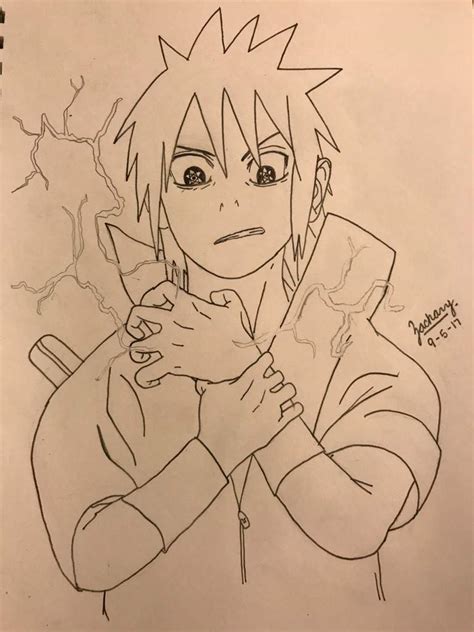 Sasuke: Chidori Drawing | Naruto Amino