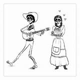 Disney Coco Coloring Pages Finger  Free Printable sketch template