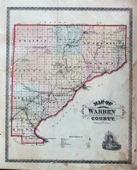 Atlas of Warren Co. Indiana, To Which Are Added Various General Maps ...