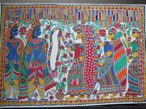 Mithila Painting - The Ancient Mystical Art: History of Mithila ...